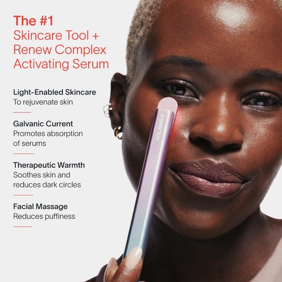 Solawave Advanced 4-in-1 Skincare Wand & Activating Serum - Matte Black - Picture 4 of 4
